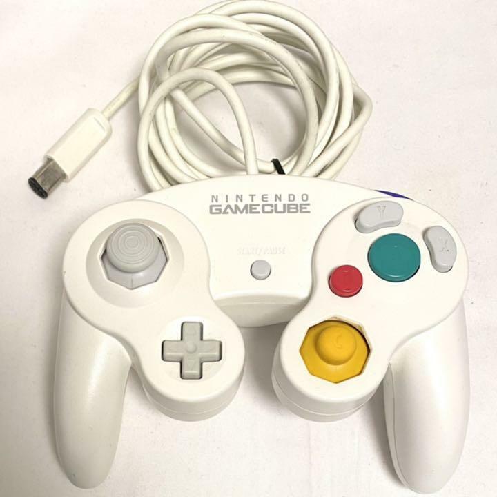 ゲームキューブ コントローラー ホワイト 白 箱説あり GameCube GC