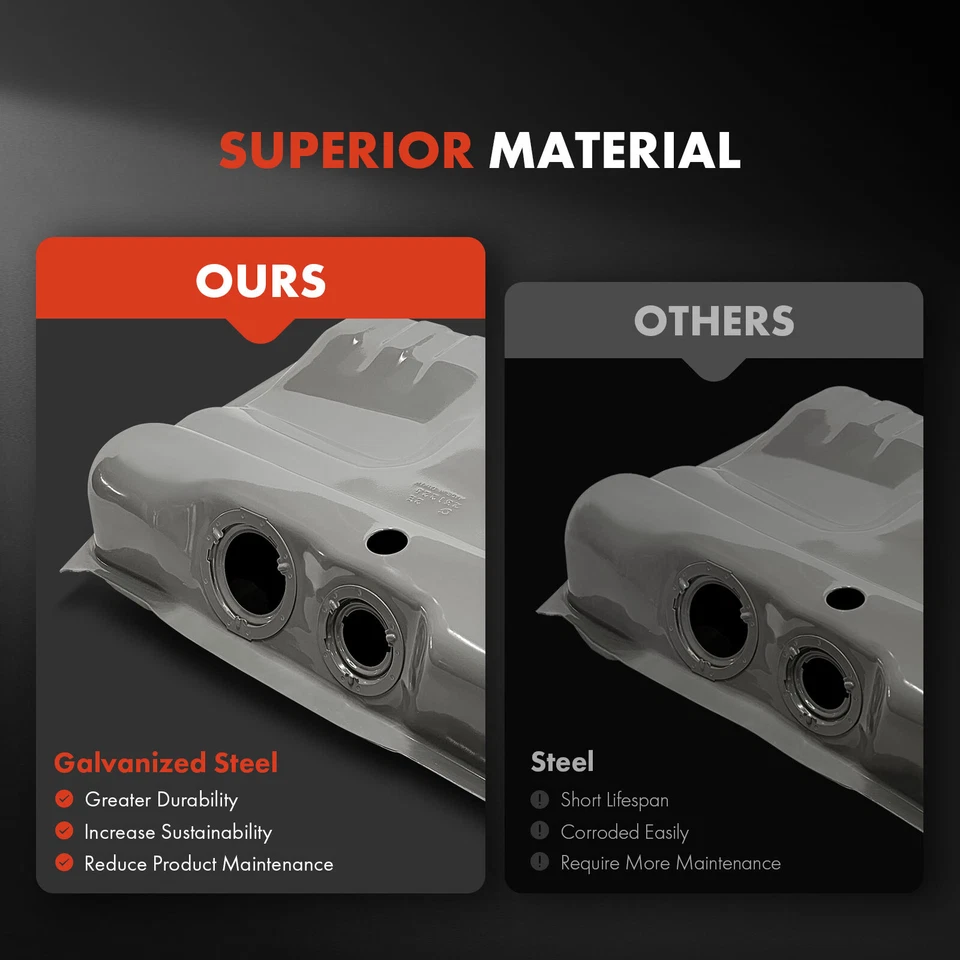 25 Gallons Fuel Tank w/ Lock Ring for GMC C15 C25 C1500 K15 K25 Suburban Jimmy - Image 3 of 4