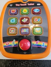 Vtech Tiny Touch Tablet Educational Electronic Light-Up Children's Toy,works