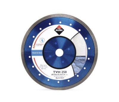 8413797319378 RUBI DIAMANTTRENNSCHEIBE TVH 250 x 25,4mm SUPERPRO 
