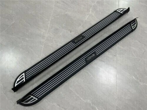 Escalón lateral de aluminio 2 piezas para estribo Nerf Bar Porsche Cayenne 2011-2017 Foto 2 de 4