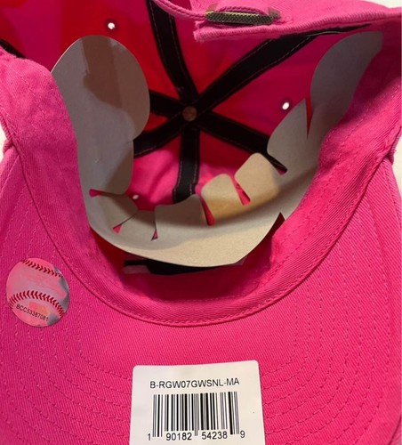 ‘47 Cincinnati Reds Baseball Dad Hat Adjustable Pastel Hot Pink Womens Cap - Picture 3 of 4