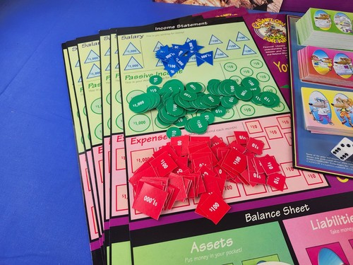 Cashflow for Kids Board Game Rich Dad Poor Dad COMPLETE Robert Kiyosaki - Picture 2 of 9