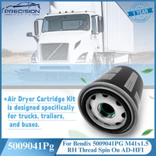 Air Dryer Cartridge Replaces Bendix 5009041PG M41x1.5 RH Thread Spin On AD-HFI