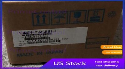 New Yaskawa SGMGH-09ACB61-E servo motor SGMGH 09ACB61 free DHL or FedEX