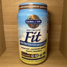 Raw Organic Fit, High Protein for Weight Loss, Chocolate, 2 lbs 0.09 oz (910 g)