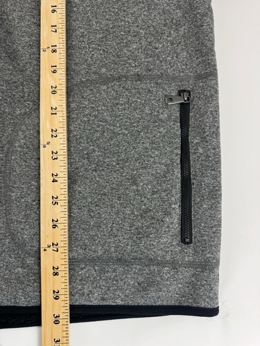 NEU Stone Mountain Solid Sherpa Sweatshirtjacke mit Kapuze Gr. XL dunkelgrau Herren " - Bild 5 von 10