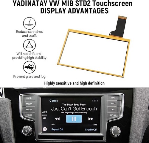 6.5" MIB STD2 680 200 600 Radio Touch Screen Digitizer TDO-WVGA0633F00045 for VW - Picture 3 of 8