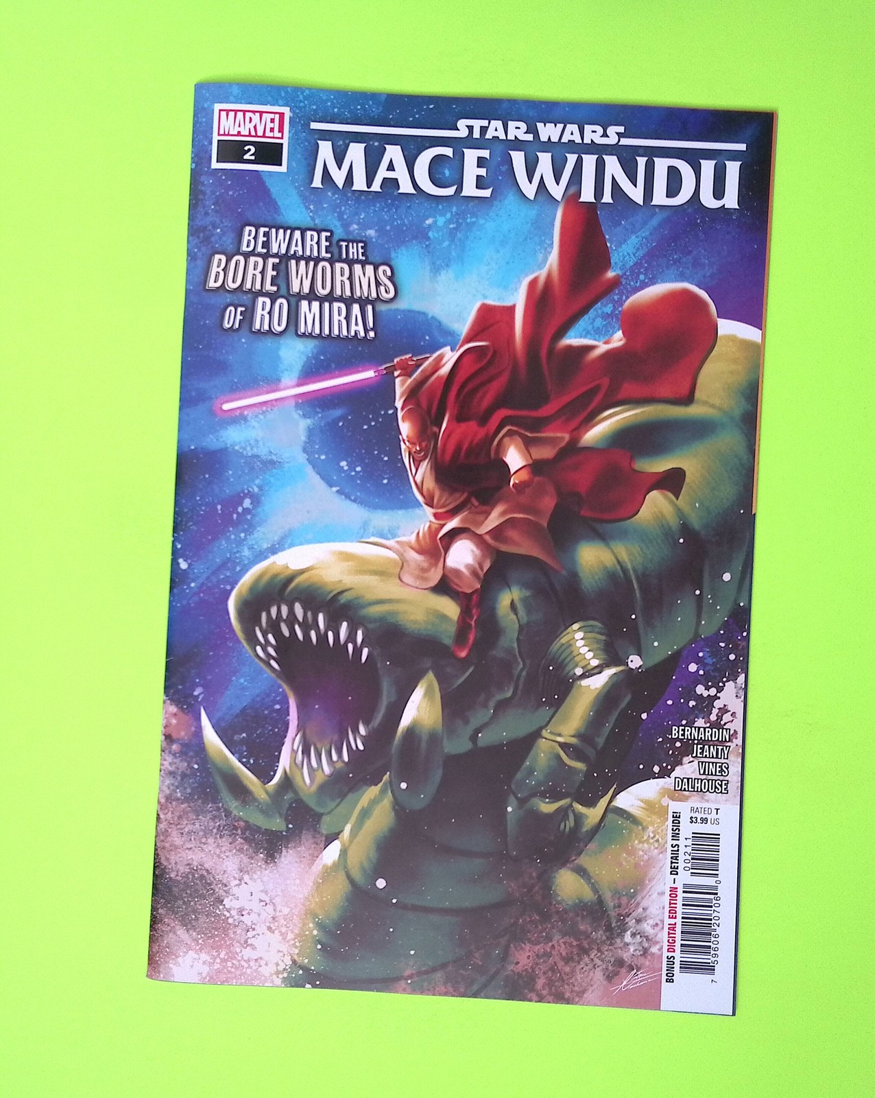 Star Wars Mace Windu #2 2024 Marvel Comics High Grade Comic Book X186-17