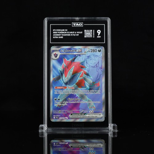 N's Zoroark ex graded TAG 9 for sale on eBay