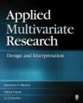 Applied Multivariate Research: - Hardcover, by Meyers Lawrence S.; - Very Good c