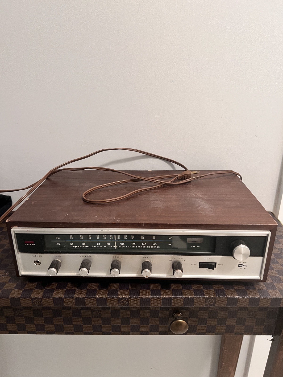 Realistic STA-35B vintage audio equipment - eBay listing photo 4