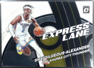 2021-22 Panini Shai Gilgeous-Alexander Express Lane #17