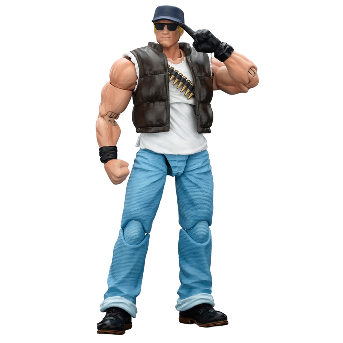 HiPlay JOYTOY SNK 1/18 KOF'98UM Ikari Warriors Team Clark Still JT01727 Figure