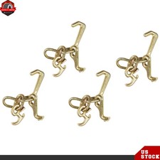 4 Rtj Cluster Hooks Wrecker Tow Truck Towing Car Hauler Trailer Auto Body Hook