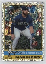 2025 Heritage High Number SP Chrome Silver Sparkle Refractor Tyler Locklear 0g9