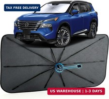 Car Windshield Sun Shade for Nissan Rogue 2021-2026, Foldable Car Sunshade For