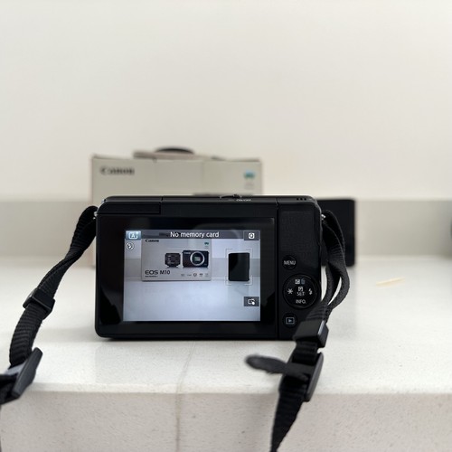 VGC Canon EOS M10 Mirrorless Camera & 15-45mm IS STM Lens - Boxed & Tested - Picture 14 of 20