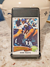 1975 Topps Dan Fouts RC Rookie #367 Chargers Strong Centering Clean Surface HOF