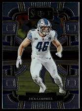 2023 Panini Select #33 Jack Campbell Rookie Lions