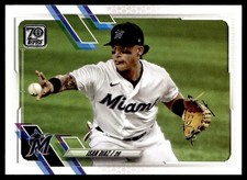 2021 Topps Isan Diaz Miami Marlins #364