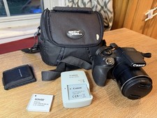 Canon PowerShot SX520 HS Digital Camera 16MP 42x Zoom Black. Tested. Working.
