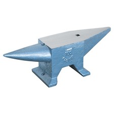 Incudine FERVI 0157/100 da 100 Kg in acciaio indurito C50 lavorazione metalli