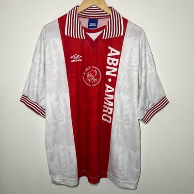 Ajax 1996-1997 Home Jersey | Vintage Soccer XL