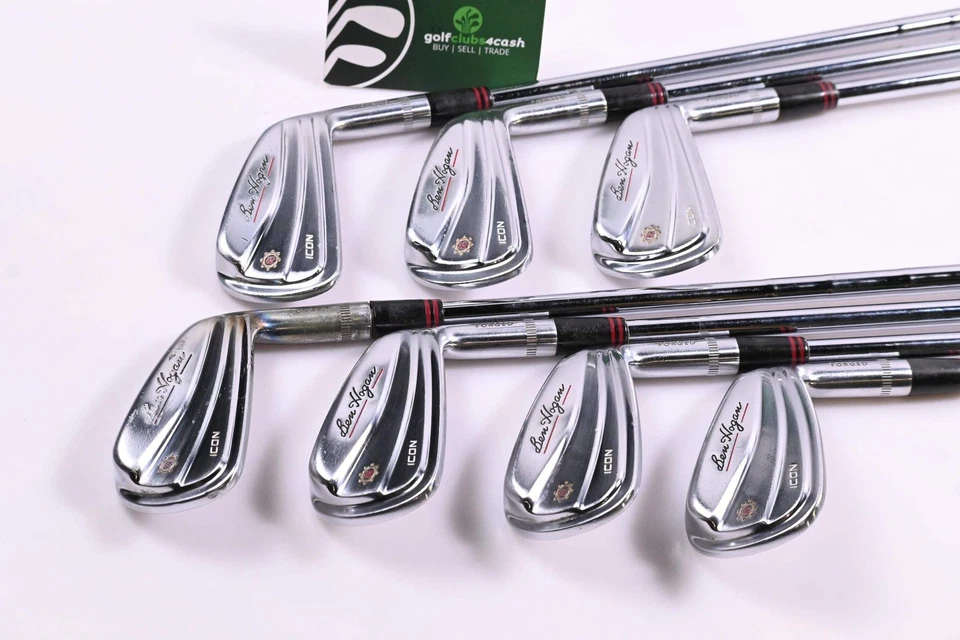 Ben Hogan Icon Irons / 4-PW / Regular Flex KBS Tour 90 Shafts - Image 2 of 4