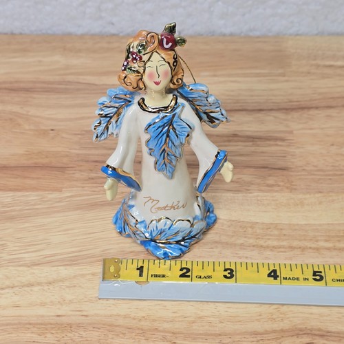 Blue Sky Clayworks Mother Angel Bell Ornament by Heather Goldminc 2003 - Picture 12 of 14