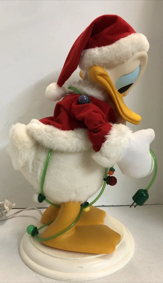 Vtg Animated Donald Duck 19”, Santa’s Best Mickey Unlimited Christmas Lights - Image 4 of 4