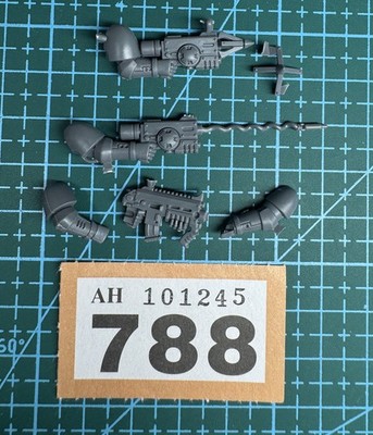 Reiver Bolt Grapple Gun Arm Bundle Scout Phobos 40k Bits Space Marines Heresy