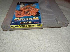 🕹️ TECMO WORLD WRESTLING - CARTUCHO ORIGINAL - NINTENDO NES PAL B
