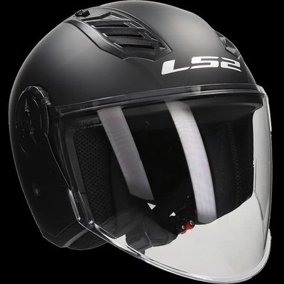 Jethelm LS2 Luftstrom Matt Titan XXS