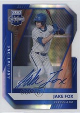 2021 Elite Extra Edition Aspirations Signatures Die-Cut 88/98 Jake Fox Auto go9