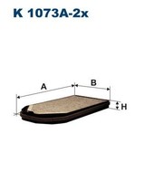 Filtron Filter, Innenraumluft K 1075A-2X FüR BMW Alpina