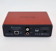 Focusrite Scarlett Solo Compact 1st Gen USB Audio Interface XLR