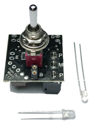 Train-Tech MS1 Mimic mit Kippschalter/Steck-LEDs Spur N/OO