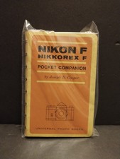 NIKON F NIKKOREX F Pocket Companion Mini Booklet by Joseph Cooper 5.5"x 3.5" VTG