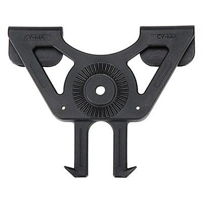 Polymer MOLLE adapter for mounting Amomax, Cytac, and Stike Systems holsters