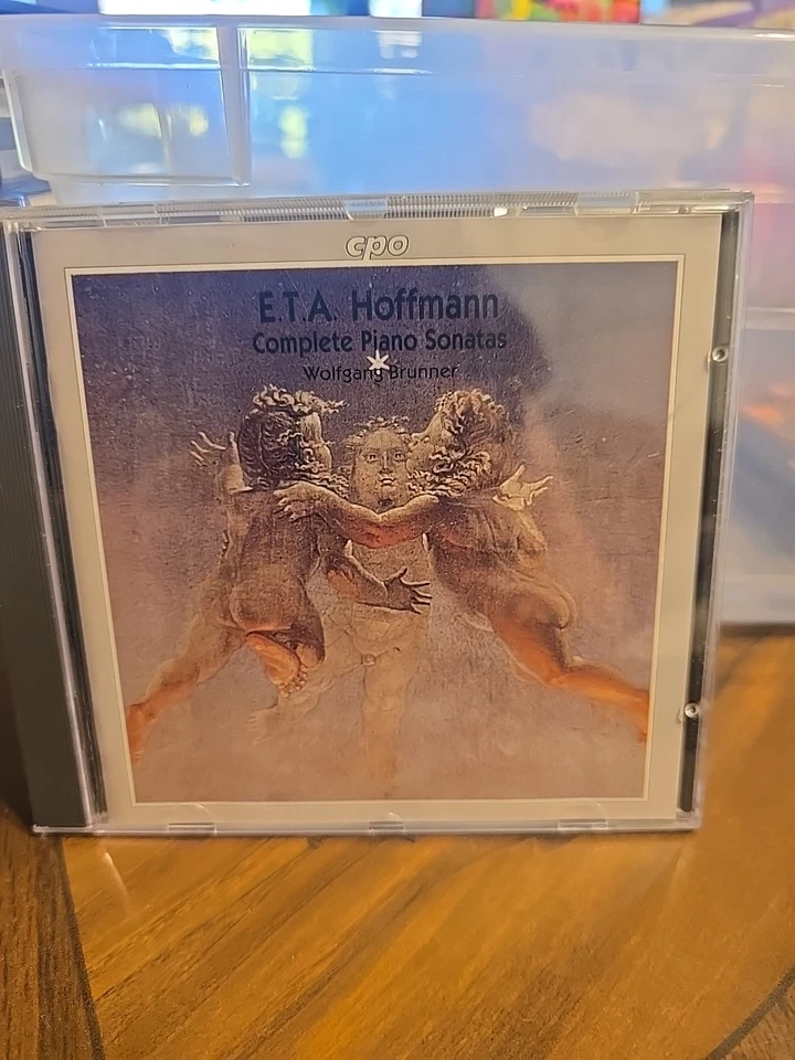 E.T.A. HOFFMANN WOLFGANG BRUNNER - Complete Sonatas For Fortepiano - CD - RARE - Image 2 of 4