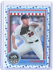 2025 Panini Stars and Stripes USA Baseball #82 Tucker Biven Stars