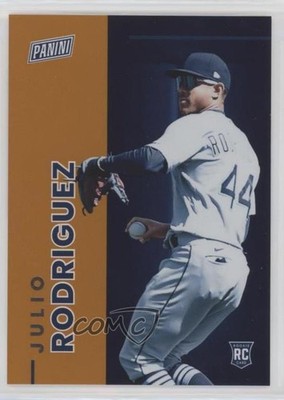 2022 Panini National Convention Orange /199 Julio Rodriguez #N16 Rookie RC ii1