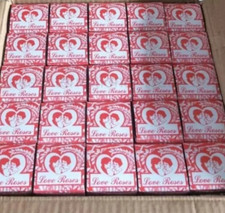 Love Roses Glass Tubes 48 Boxes Of 36 Glass Tubes  (1728 Glass Tubes)