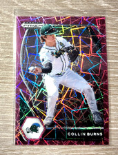 Collin Burns #PDP167 Prospects Pink Velocity Prizm 2021 Panini Prizm Draft Pick