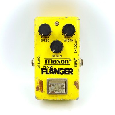 MAXON FL-301 Flanger Hergestellt in Japan Effektpedal für Gitarre
