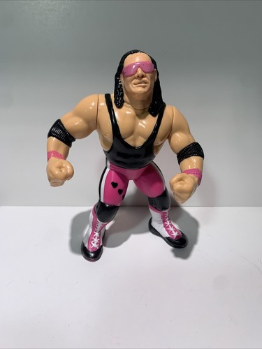 Bret the Hitman Hart WWF WWE Hasbro  1991 Titan Sp...