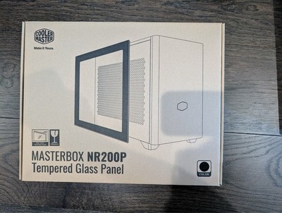 Cooler Master MasterBox NR200P Tempered Glass Panel ONLY, Black New In Box