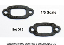 RC 1/5 SCALE ENGINE EXHAUST GASKET X2 FUELIE ZENOAH BAJA 5B 1 SS 5SC 5T HPI NEW 