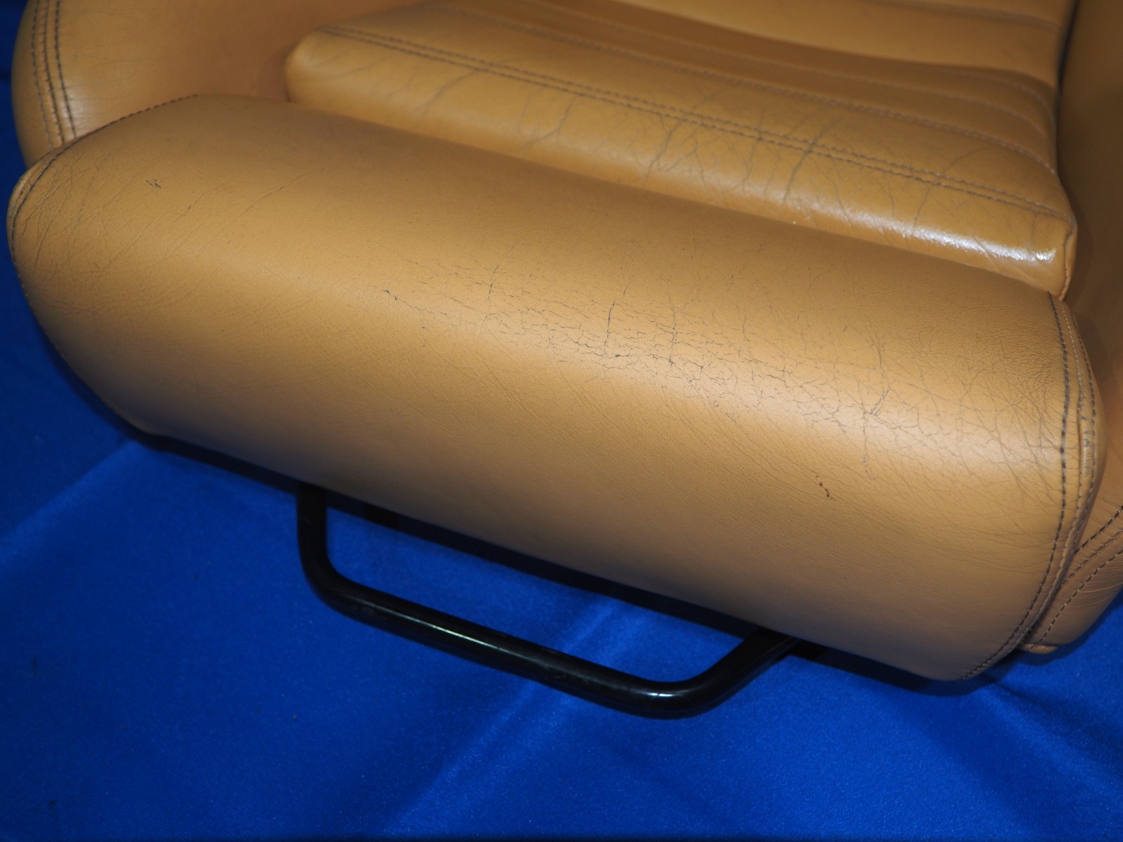 1995-1999 Ferrari F355 Right Passenger Seat Beige Good Condition OEM Complete